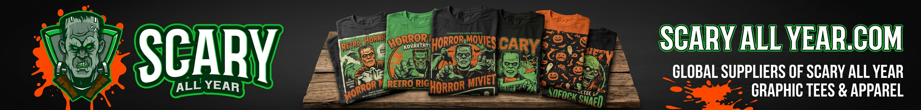Scary All Year Banner